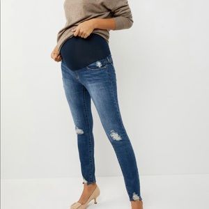 Articles of society Sarah skinny ankle maternity jeans